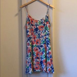 Everly floral mini dress